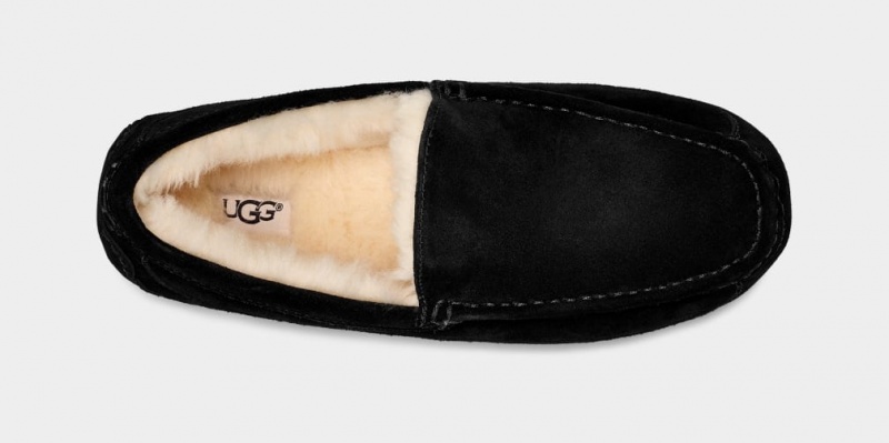 Ugg Ascot Men's Moccasins Black | OWKGMJI-21