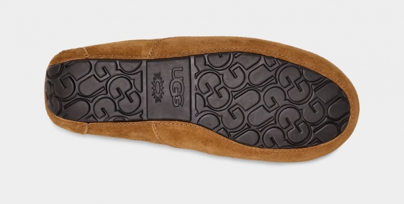 Ugg Ascot Men's Moccasins Brown | MREPKCZ-37