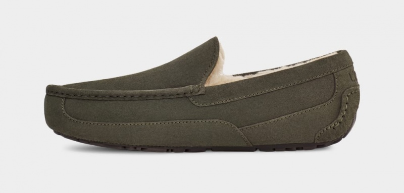 Ugg Ascot Men's Moccasins Grey | QNLZXPC-71