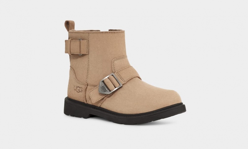 Ugg Ashton Weather Kids' Boots Brown | HYRCJBL-87