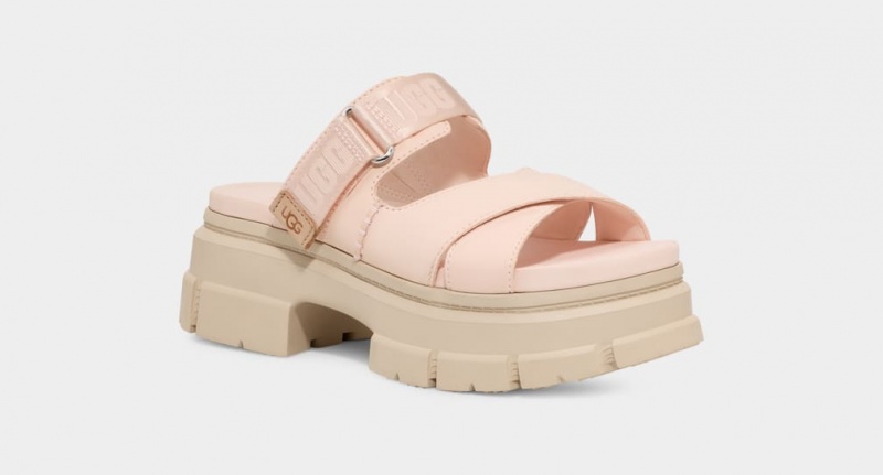 Ugg Ashton Women's Slides Beige | FVMJGDX-39