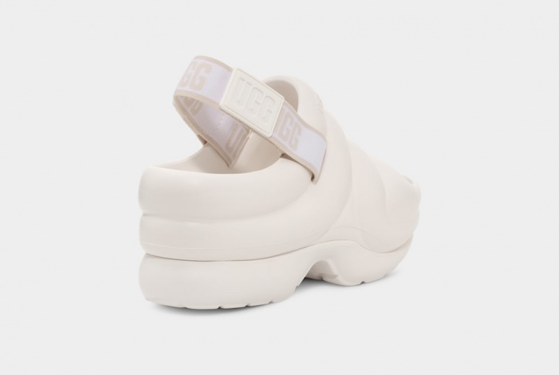 Ugg Aww Yeah Women's Sandals White | CVAOBEN-96