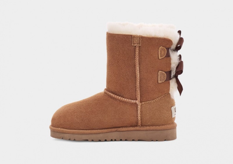 Ugg Bailey Bow II Kids' Boots Brown | AVXLOEG-76