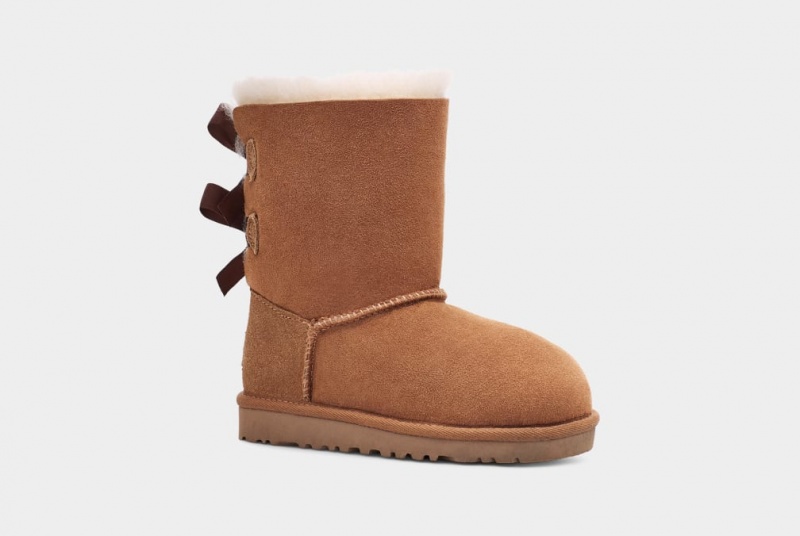 Ugg Bailey Bow II Kids' Boots Brown | AVXLOEG-76