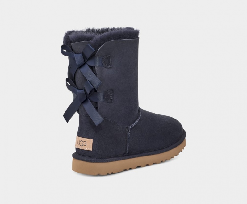 Ugg Bailey Bow II Women's Boots Black | XUPYOTB-65