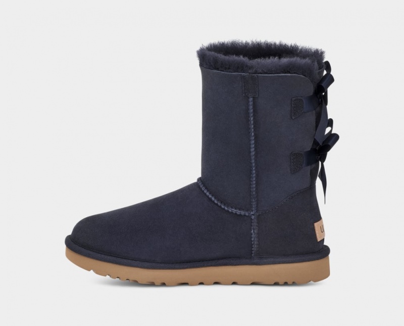 Ugg Bailey Bow II Women's Boots Black | XUPYOTB-65