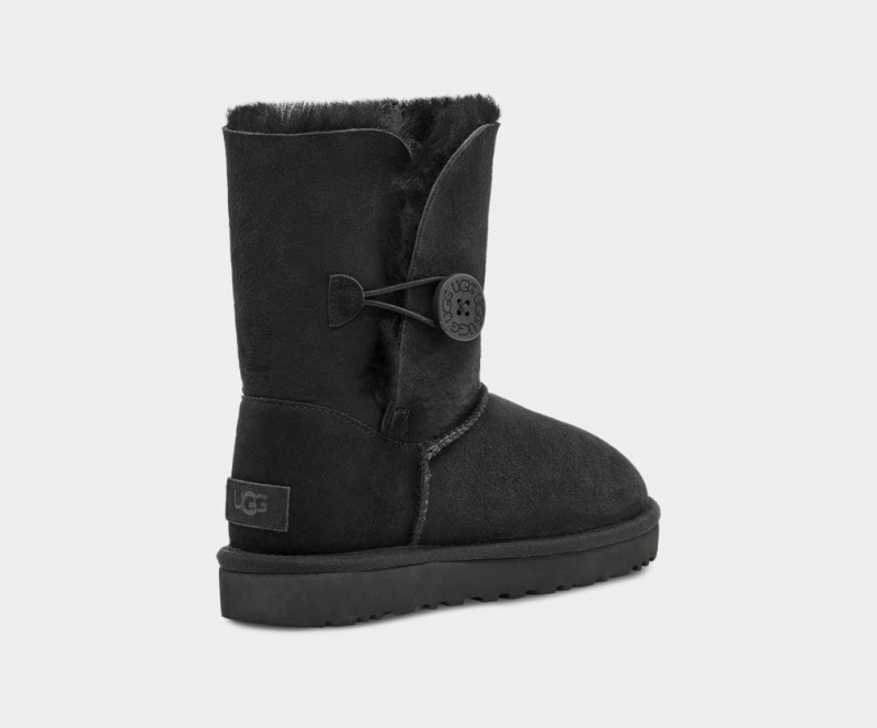 Ugg Bailey Button II Women's Boots Black | SCZLYRB-86