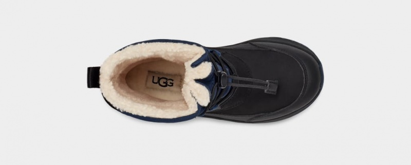 Ugg Bellemore Weather Kids' Boots Black | XWGAHUT-20