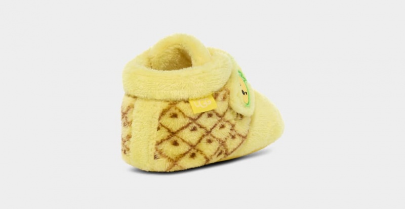 Ugg Bixbee Pineapple Stuffie Kids' Boots Yellow | HZXKWMS-38