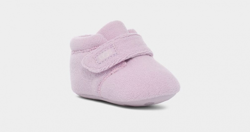 Ugg Bixbee Terry Kids' Boots Lavender | QZTUPSY-26