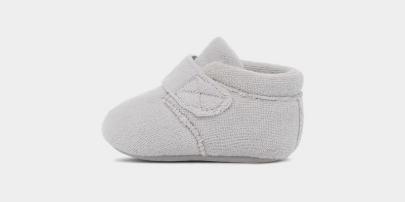 Ugg Bixbee Terry Kids' Boots Silver | QLVTFXJ-89