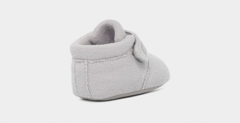 Ugg Bixbee Terry Kids' Boots Silver | QLVTFXJ-89