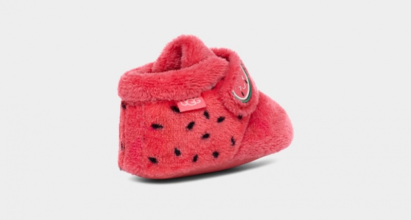 Ugg Bixbee Watermelon Stuffie Kids' Boots Red | KNZLTJI-38