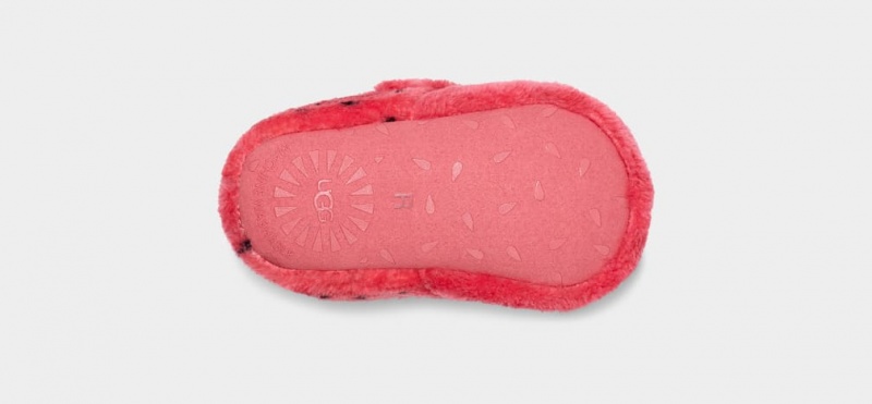 Ugg Bixbee Watermelon Stuffie Kids' Boots Red | KNZLTJI-38