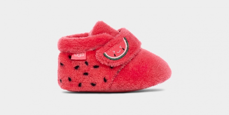 Ugg Bixbee Watermelon Stuffie Kids\' Boots Red | KNZLTJI-38