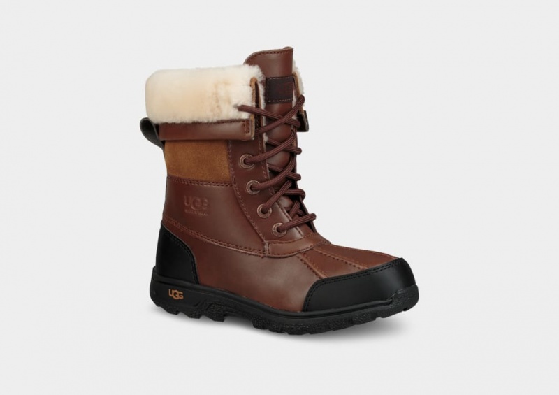 Ugg Butte II CWR Kids' Boots Brown | IDZUQSG-91