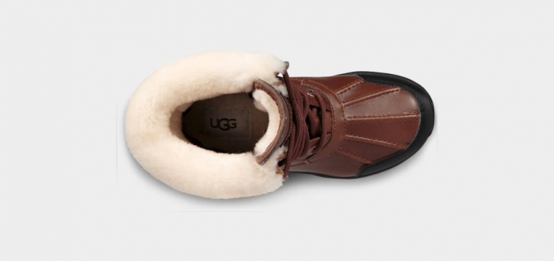 Ugg Butte II CWR Kids' Boots Brown | IDZUQSG-91