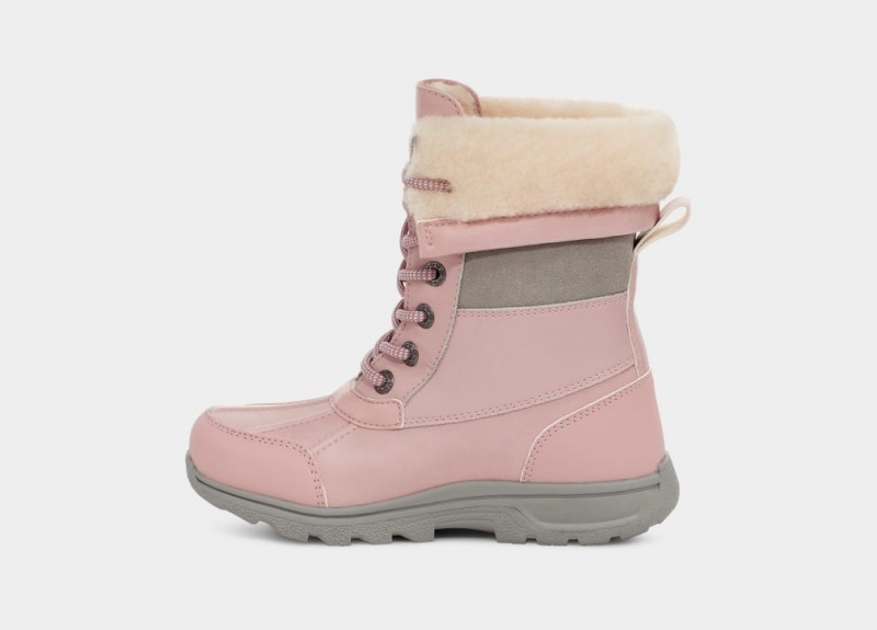 Ugg Butte II CWR Kids' Boots Pink | EWVDNMG-28