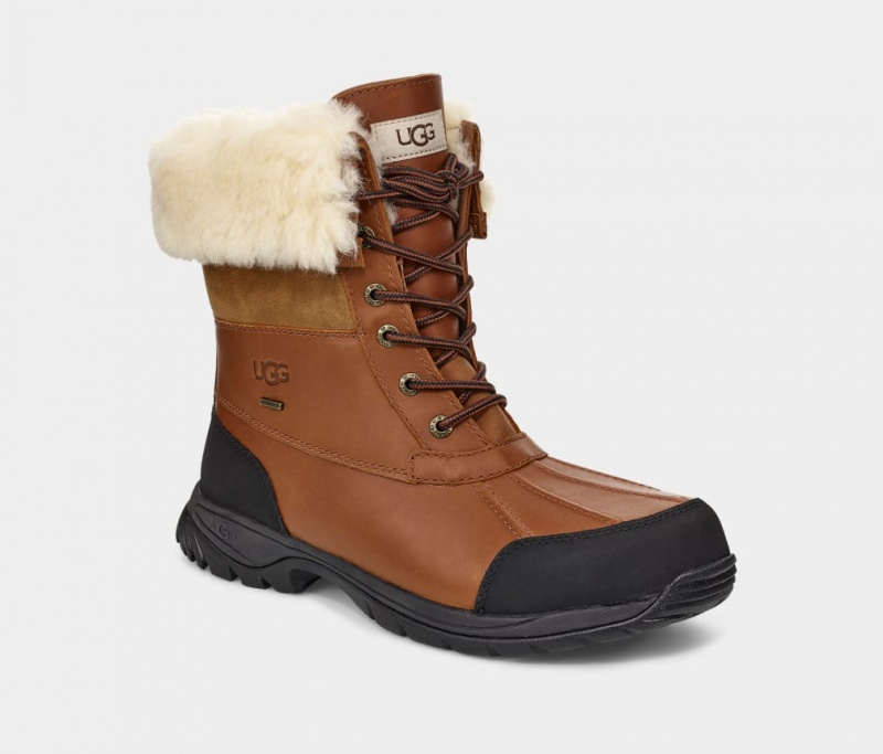 Ugg Butte Men's Boots Brown | RPMYIXN-23