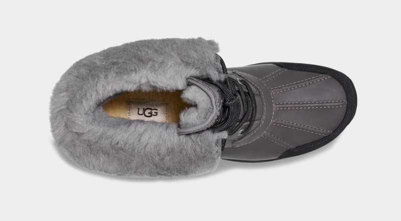 Ugg Butte Men's Boots Grey | ONHJYKQ-52