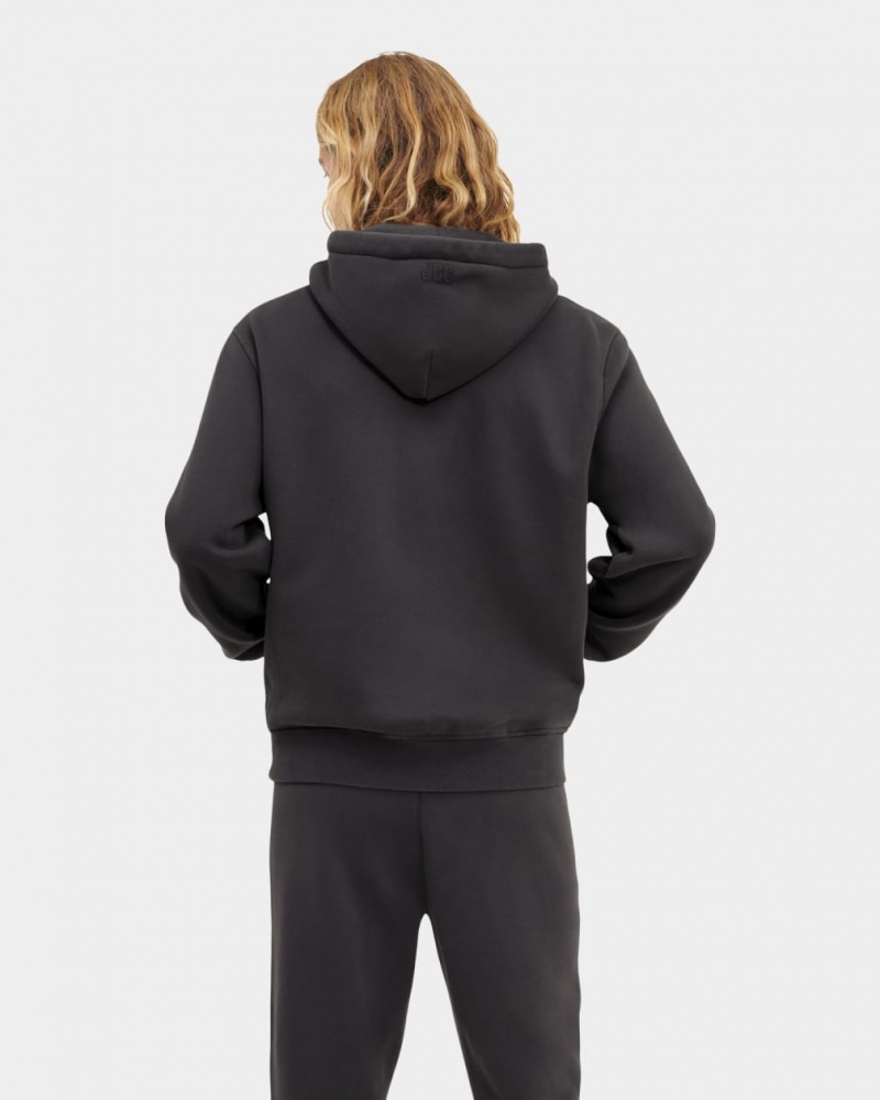 Ugg Charles Men's Hoodie Black | MSJOKXH-19