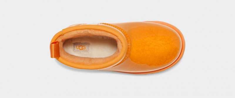 Ugg Classic Clear Mini II Kids' Boots Orange | GPMOWLH-70