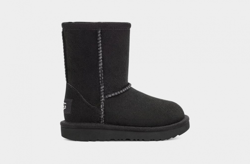 Ugg Classic II Kids\' Boots Black | PHTQJGW-20