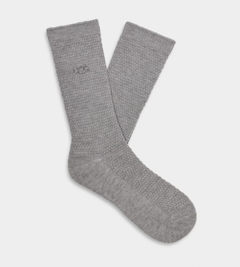 Ugg Classic II Men\'s Socks Grey | YKQDPSU-04