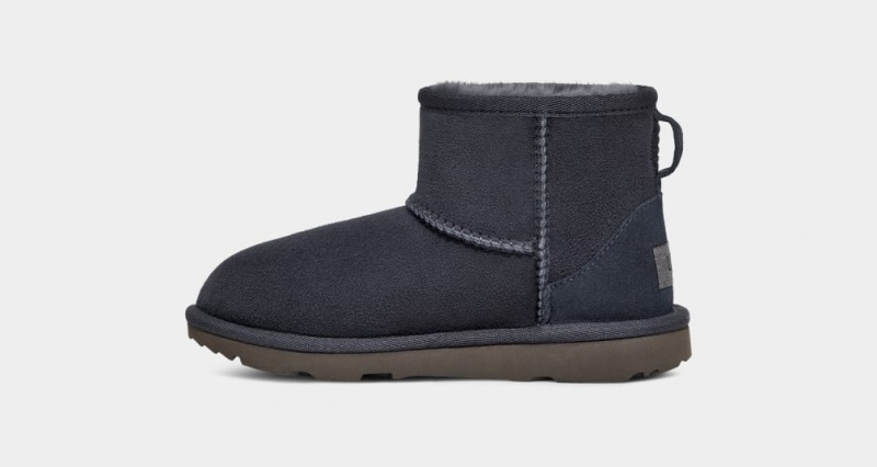 Ugg Classic II Mini Kids' Boots Blue | IUJCWED-57