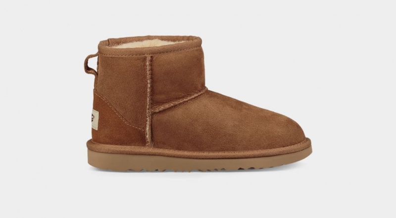 Ugg Classic II Mini Kids\' Boots Brown | MCUTYGQ-35