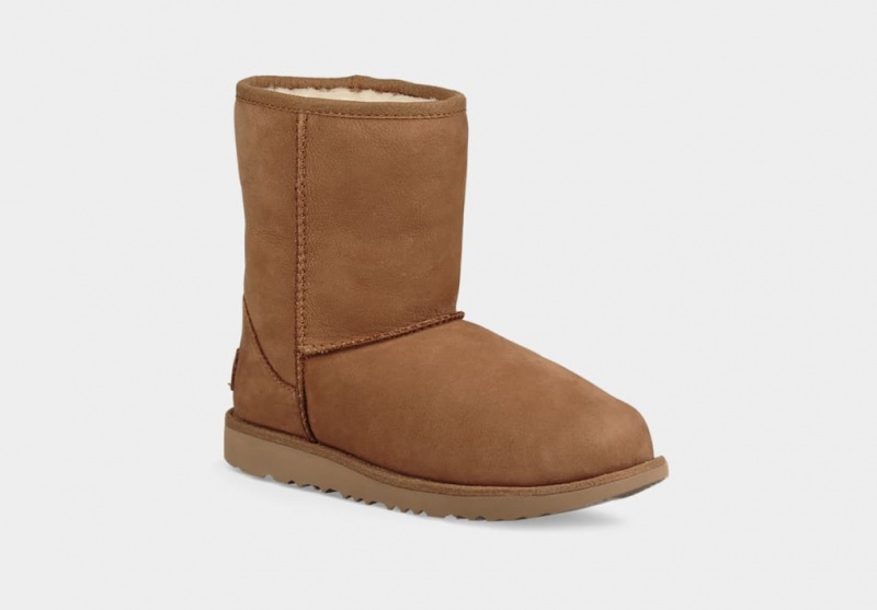 Ugg Classic II Weather Kids' Boots Brown | FNVZJOM-64