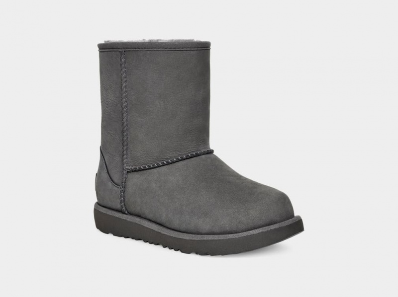 Ugg Classic II Weather Kids' Boots Grey | HOXANVY-67