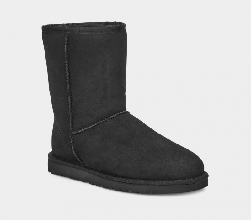 Ugg Classic Men's Boots Black | ZJDIWXH-50