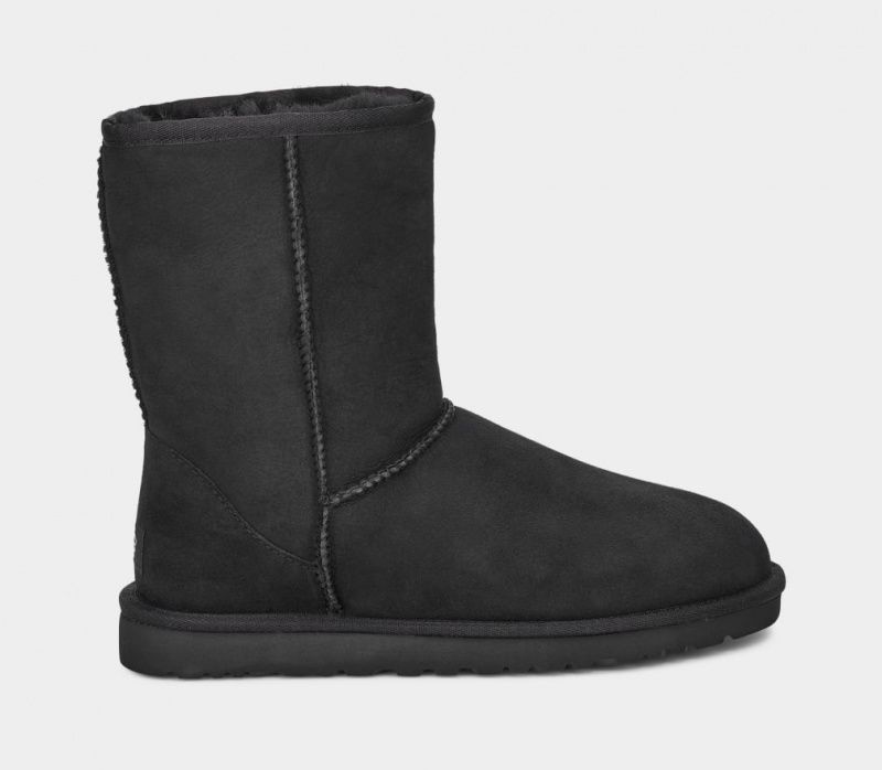 Ugg Classic Men\'s Boots Black | ZJDIWXH-50