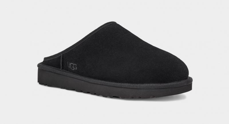 Ugg Classic Men's Slippers Black | YPNKLEU-50