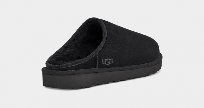 Ugg Classic Men's Slippers Black | YPNKLEU-50