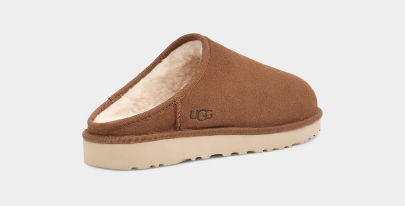 Ugg Classic Men's Slippers Brown | XFIZWNA-35