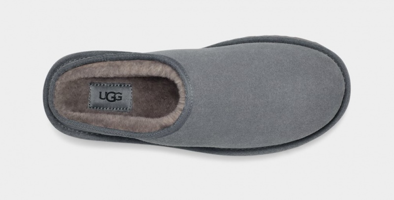 Ugg Classic Men's Slippers Grey | SDQKFAL-23