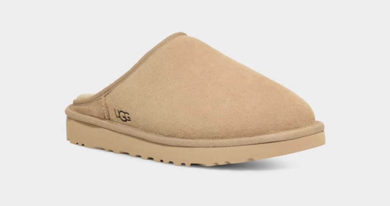 Ugg Classic Men's Slippers Mustard | LPUERHO-94