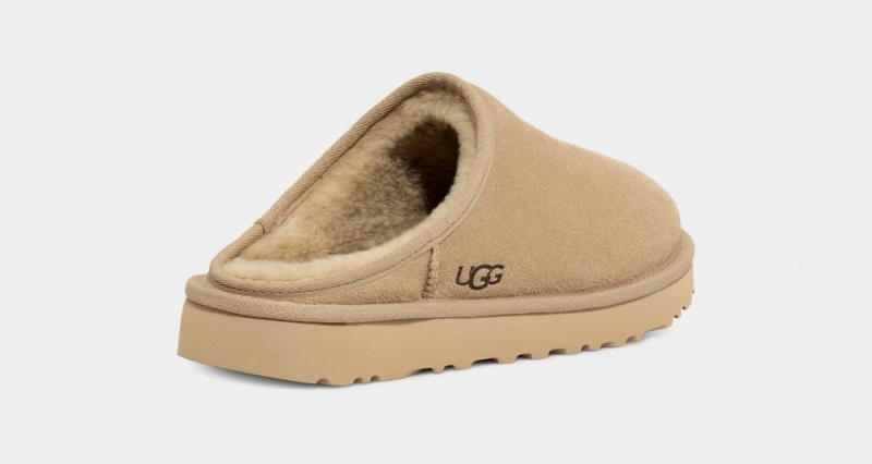 Ugg Classic Men's Slippers Mustard | LPUERHO-94