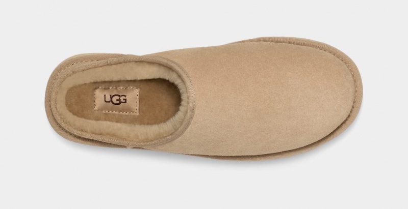 Ugg Classic Men's Slippers Mustard | LPUERHO-94