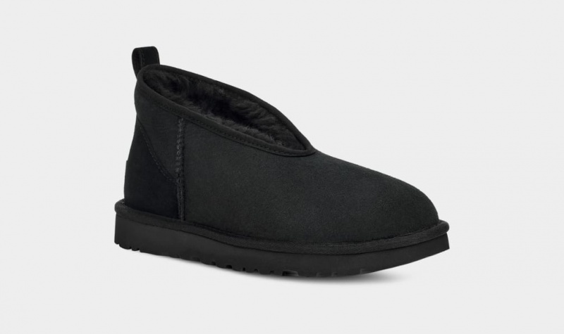 Ugg Classic Micro Mini Women's Boots Black | JRGTNED-29