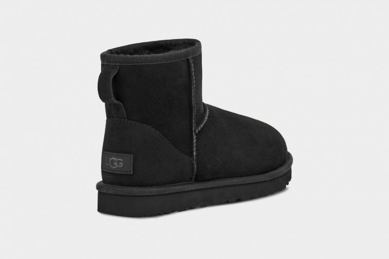 Ugg Classic Mini II Women's Boots Black | VBYEFGT-87