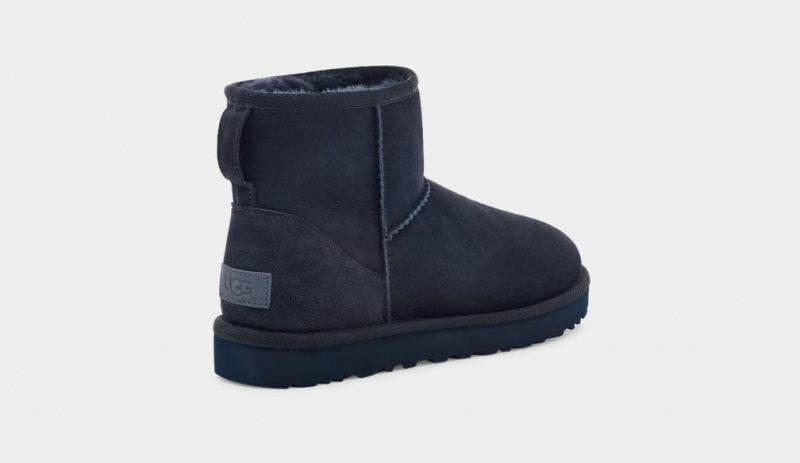 Ugg Classic Mini II Women's Boots Blue | GZCTUHL-91