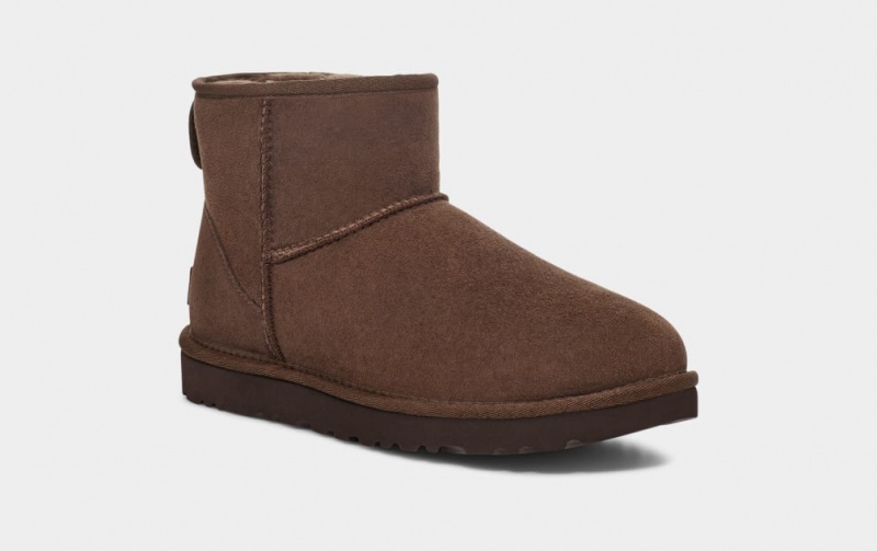 Ugg Classic Mini II Women's Boots Brown | KZEPFIV-89