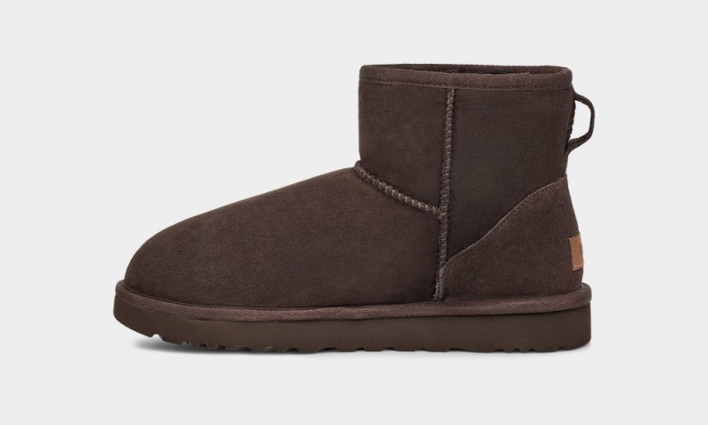 Ugg Classic Mini II Women's Boots Chocolate | GLMJDPF-52