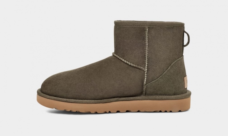 Ugg Classic Mini II Women's Boots Grey | CGMPNUW-84