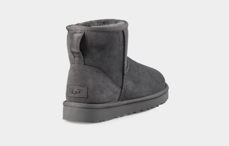 Ugg Classic Mini II Women's Boots Grey | XKFDHUA-83