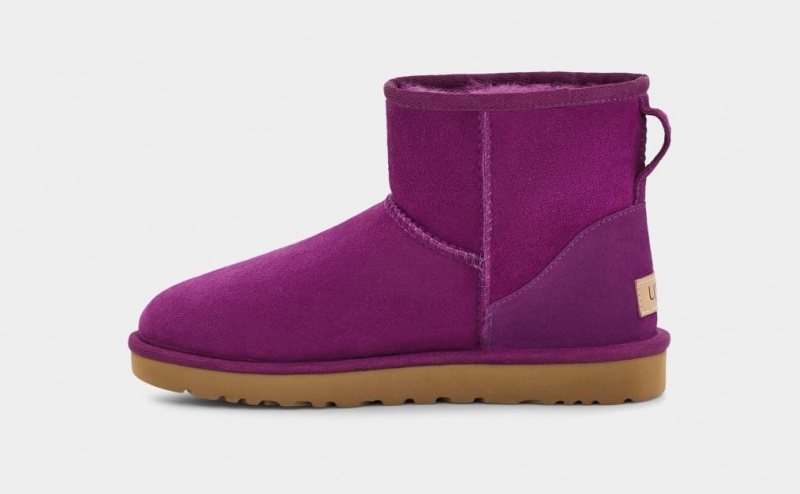 Ugg Classic Mini II Women's Boots Purple | UZMYPXH-59