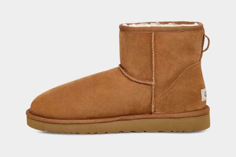 Ugg Classic Mini Men's Boots Brown | UKPBYCS-19